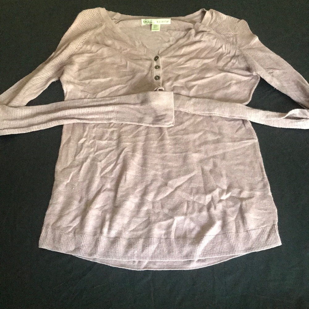 Lavender fitted top